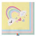 TOVAGLIOLI RAINBOW 33X33CM 16PZ (74878)