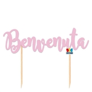 CAKE TOPPER SAGOMATO BENVENUTA (75271)