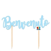 CAKE TOPPER SAGOMATO BENVENUTO (75272)