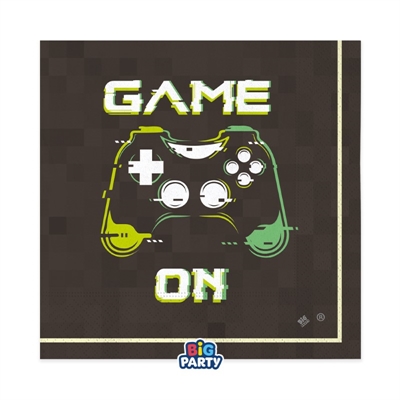 TOVAGLIOLI VIDEOGAME 33X33CM 16PZ (76540)