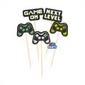 MINI CAKE TOPPER IN CARTA VIDEOGAME (76790)