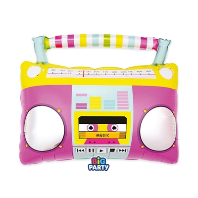 PALLONCINO IN MYLAR RADIO 57X59CM (76957)