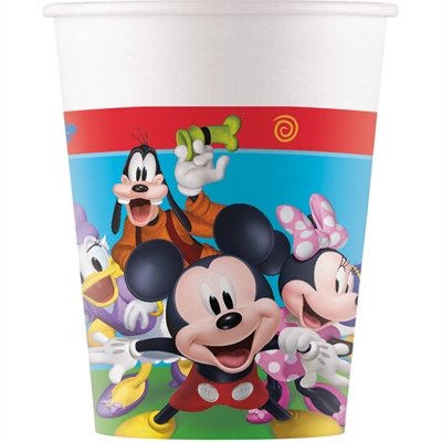 BICCHIERI TOPOLINO IN CARTA 200ML 8PZ (81509P)