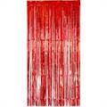 TENDA METALLICA IN FRANGE ROSSA 2X1MT (09211)