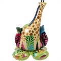 PALLONCINO IN MYLAR AIRLOONZ GIRAFFA 53X79CM (28594)