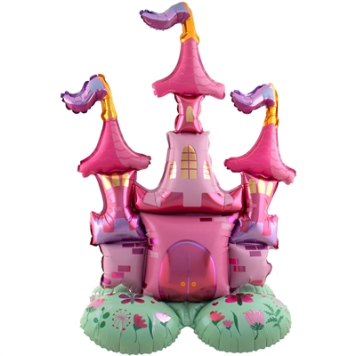 PALLONCINO IN MYLAR AIRLOONZ CASTELLO 65X90CM (62941)