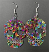 ORECCHINI TESCHIO MULTICOLOR (3065)