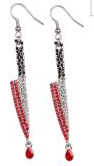 ORECCHINI COLTELLO INSANGUINATO (3094)