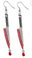 ORECCHINI COLTELLO INSANGUINATO (3094)