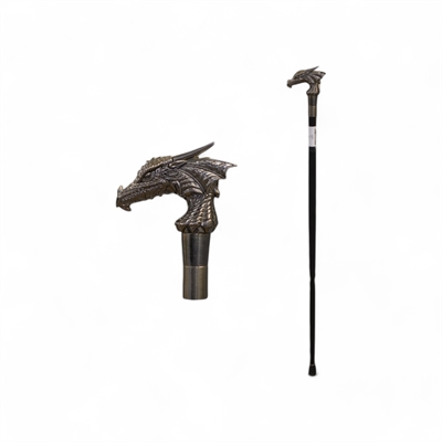 BASTONE CON TESTA DI DRAGO (9004)