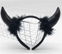 CERCHIETTO CORNA DIAVOLO NERO (97731641.008)