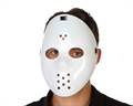 MASCHERA DA HOCKEY IN PVC BIANCO (40457)