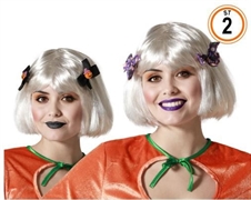 MOLLETTE PER CAPELLI HALLOWEEN ASS (82540)