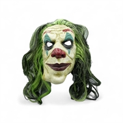 MASCHERA IN LATTICE CLOWN VERDE (3122)