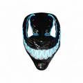 MASCHERA LED FANTASMA SORRIDENTE AZZURRO (3119.2)