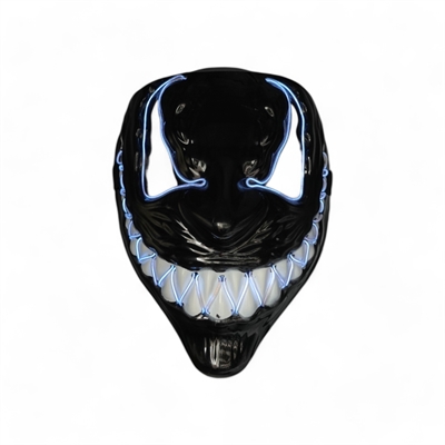 MASCHERA LED FANTASMA SORRIDENTE BIANCA (3119.8)