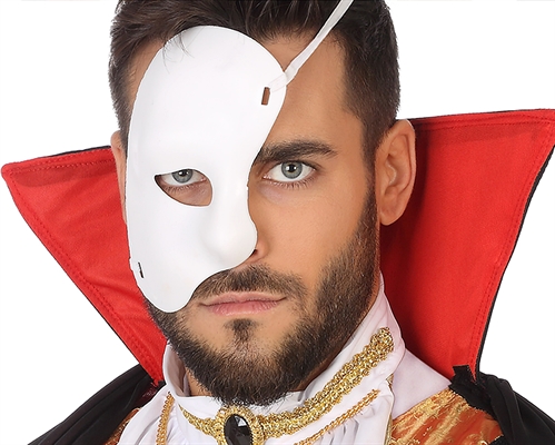 MEZZA MASCHERA FANTASMA (63468)