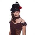 CAPPELLO NERO STEAMPUNK (25168-23807)