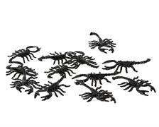 SCORPIONI IN PLASTICA 12PZ 7CM (39534)