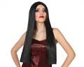 PARRUCCA NERA LUNGA SENZA FRANGIA (39806)