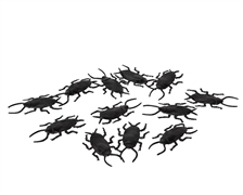 SCARAFAGGI IN PLASTICA 12PZ 6CM (51391)