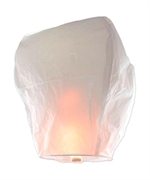 LANTERNA VOLANTE BIANCA PICCOLA 33X48X86CM (LAMP5TT-008)