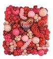 WALL DI PALLONCINI CON CUORI MYLAR (COMP 468)
