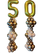 TORRETTA CON NUMERO FINALE MYLAR DA 86CM (COMP 471)