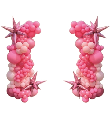 TORRETTA ORGANICA CON STELLE ESPLOSIVE 2,5MT (COMP 473)