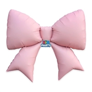 PALLONCINO  MYLAR  FIOCCO ROSA 98X75CM (77463)