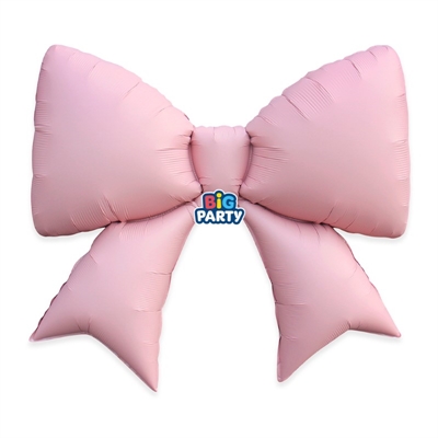 PALLONCINO  MYLAR  FIOCCO ROSA 98X75CM (77463)