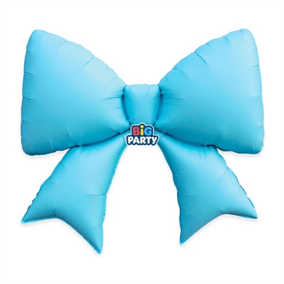 PALLONCINO  MYLAR  FIOCCO AZZURRO 98X75CM (77464)