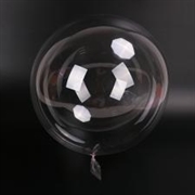 PALLONCINI BUBBLE TONDO TRASPARENTE 60CM (RE24.50)