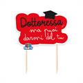 CAKE TOPPER SAGOMATO DOTTORESSA (77195)