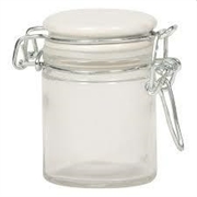 BARATTOLO IN VETRO CON TAPPO IN CERAMICA (24887-2481P)