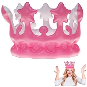 CORONA GONFIABILE ROSA (K58339)