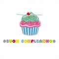 FESTONE IN CARTA BUON COMPLEANNO CUPCAKE 600X25CM (18920-60855)