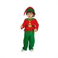 COSTUME BIMBO FOLLETTO ELFO NATALE TAGLIA 6-12 MESI (20187-42529)