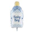 PALLONCINO IN MYLAR BIBERON AZZURRO BABY BOY 43X72CM (24682-42358)