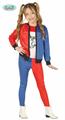 COSTUME RAGAZZA PERICOLOSA BAMBINA TAGLIA 7-9 ANNI (25376-88451)