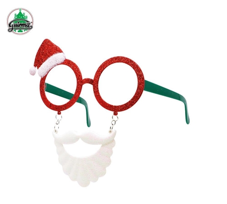 OCCHIALI BABBO NATALE BARBA E BAFFI PLASTICA (29521-42204)