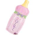 PALLONCINO IN MYLAR BIBERON IT'S A GIRL MAXI 79CM (36-14253 01)