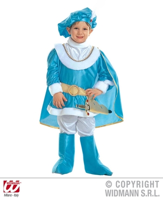 COSTUME BIMBO PRINCIPE AZZURRO TAGLIA 4-5 ANNI (36915)