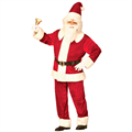 COSTUME BABBO NATALE IN CINIGLIA SUPER LUX TAGLIA XL (5705-1555W)