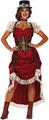 COSTUME DONNA STEAMPUNK TAGLIA L (86576)