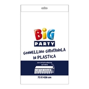 GONNELLINO GIROTAVOLA IN PVC BIANCO 73X426CM (14726)