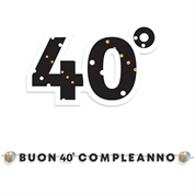 FESTONE BUON 40 COMPLEANNO MAXI 600X25CM (14809)