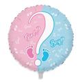 PALLONCINO IN MYLAR GENDER REVEAL PARTY 45CM (74618)