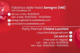 Biglietti da visita Chiara Seregno 8,5x5,5cm (GRA166)